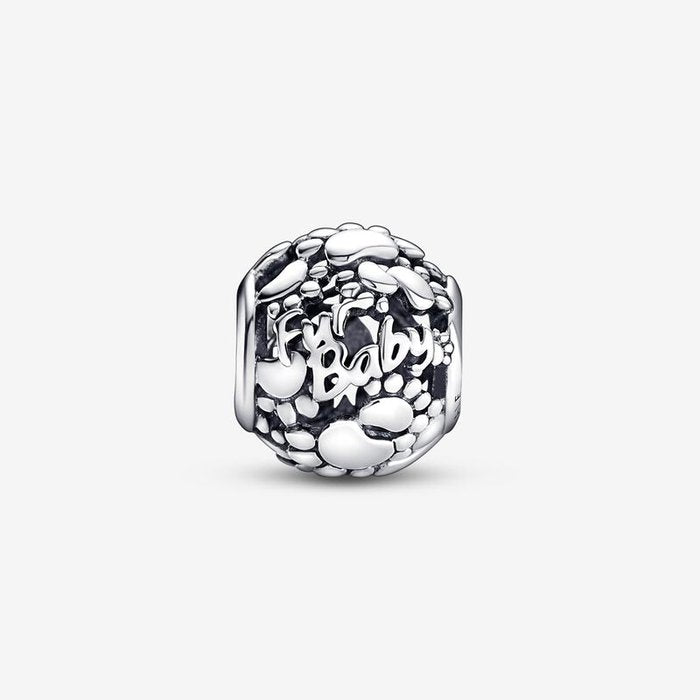 Charm Openwork Paw and Hearts