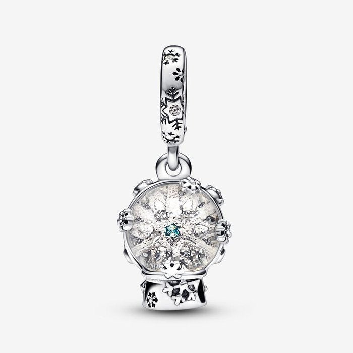 Charm Pendente Palla di Neve