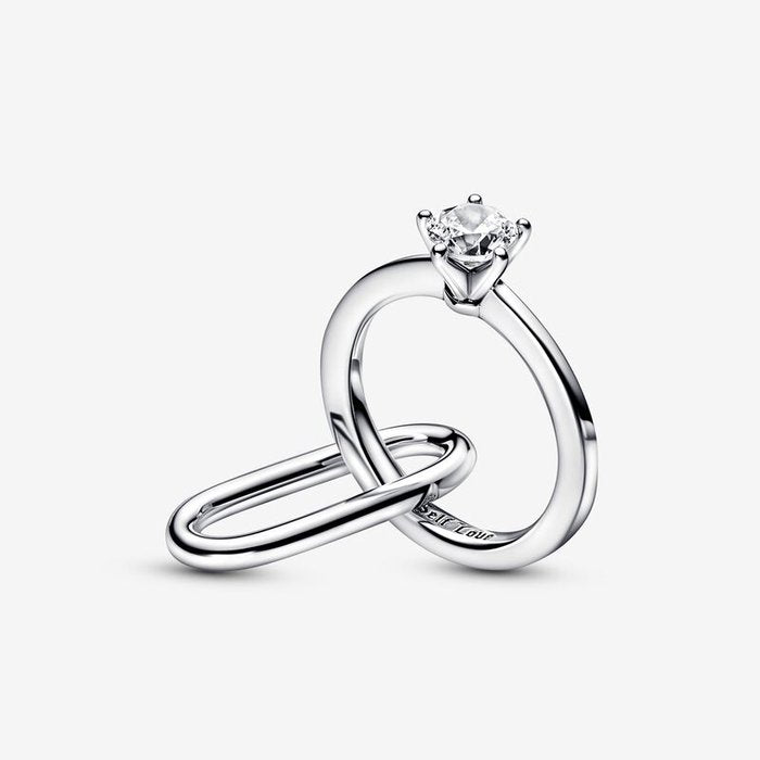 Charm Doppio Link Marry Me Pandora ME