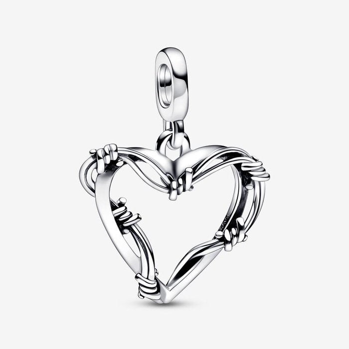 Charm Medallion Wire Heart Pandora ME
