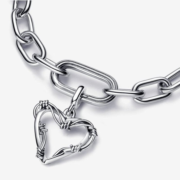 Charm Medallion Wire Heart Pandora ME