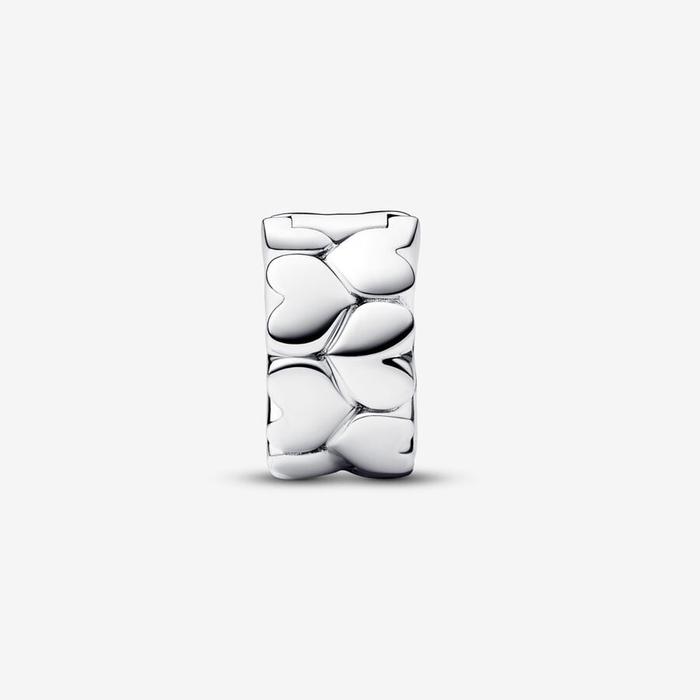 Embossed Hearts Clip