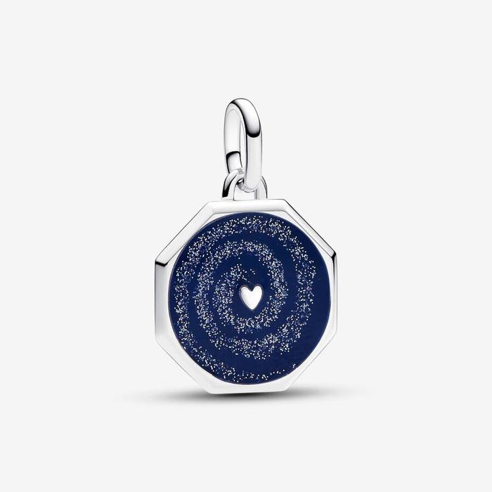 Charm Medallion Galaxy Heart Pandora ME