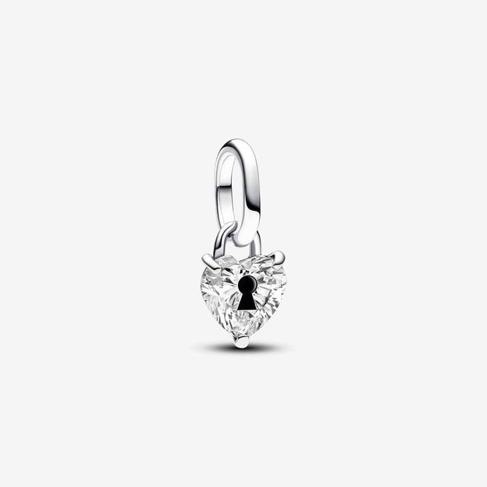 Charm Mini Keyhole Heart Pendant Pandora ME