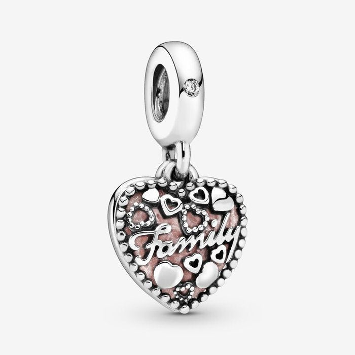 Charm Pendente "Love makes a Family"