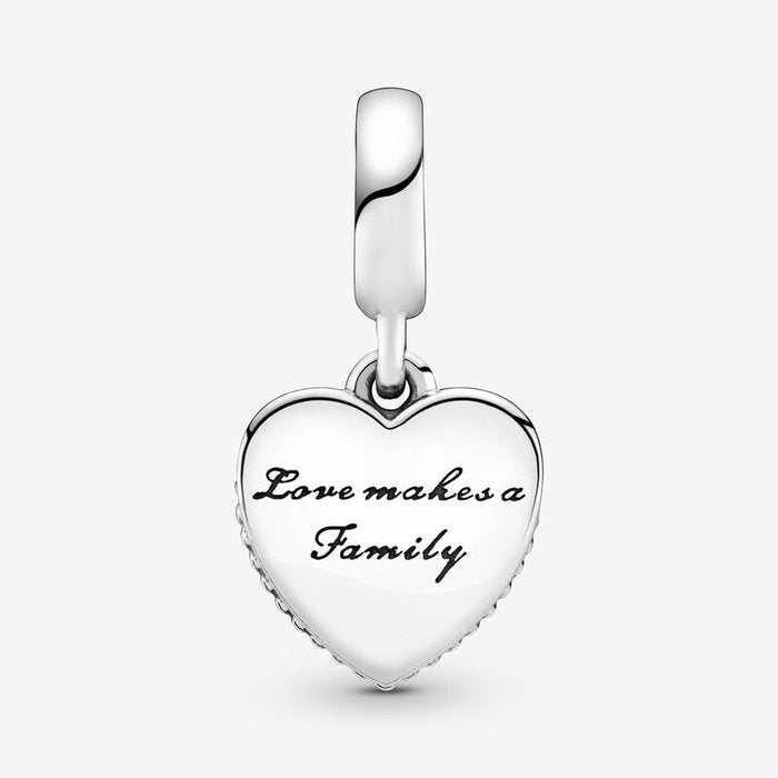 Charm Pendente "Love makes a Family"