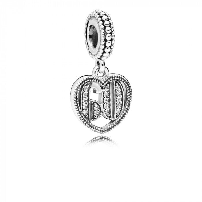 Charm pendente 60° compleanno
