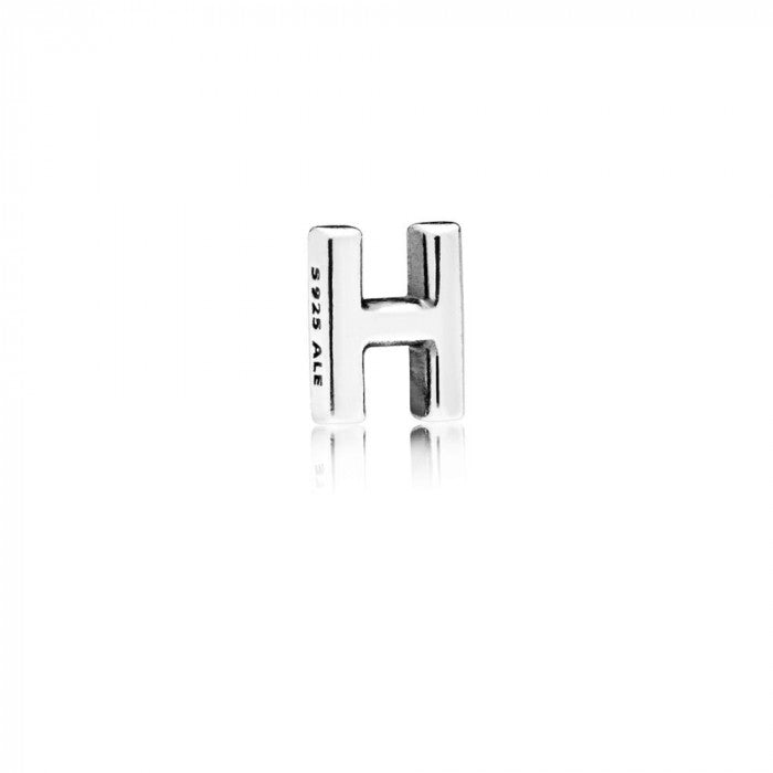 Charm petite lettera H