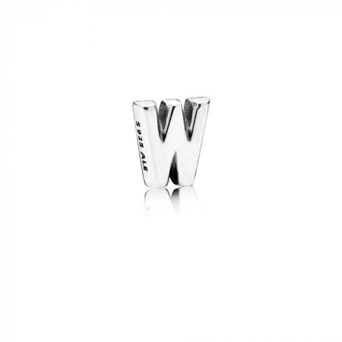 Charm petite lettera W