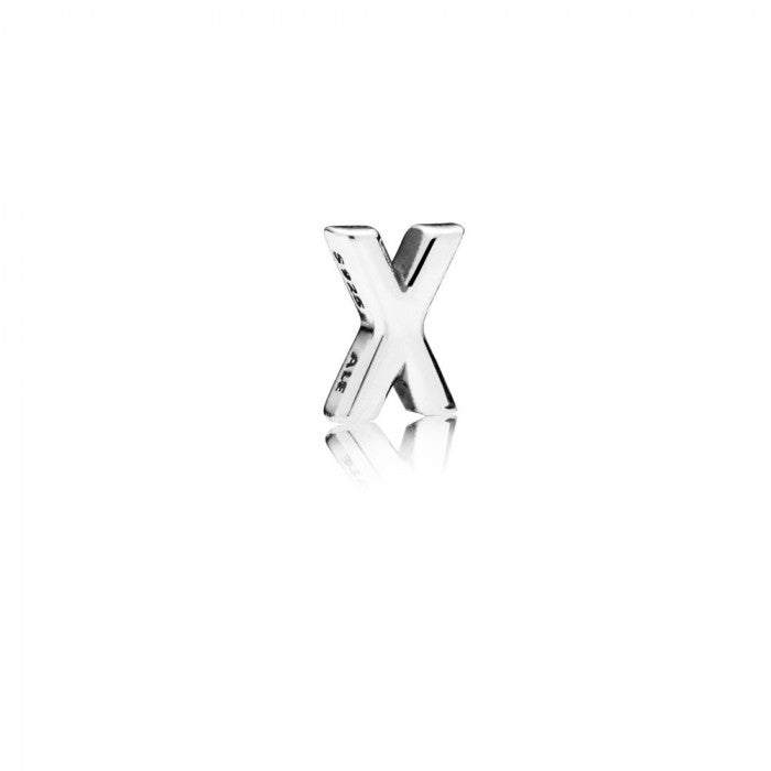 Charm petite lettera X