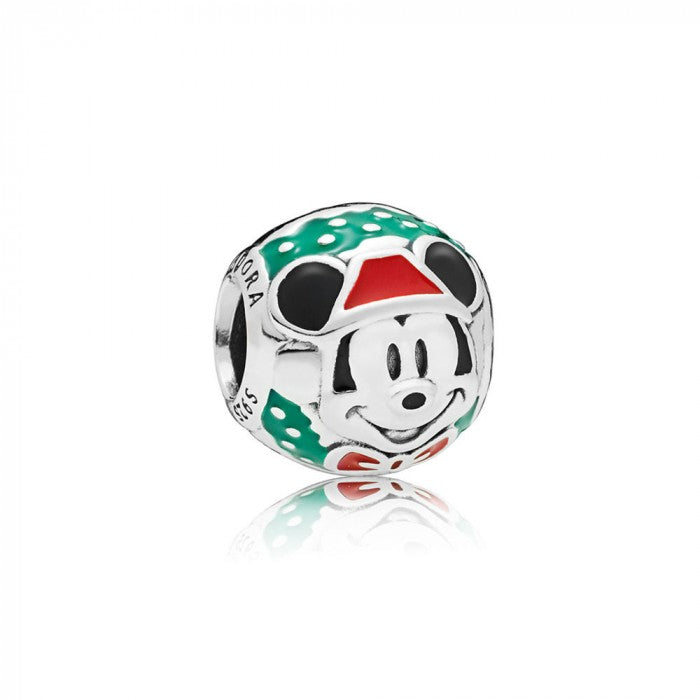 Charm disney mickey mouse babbo natale