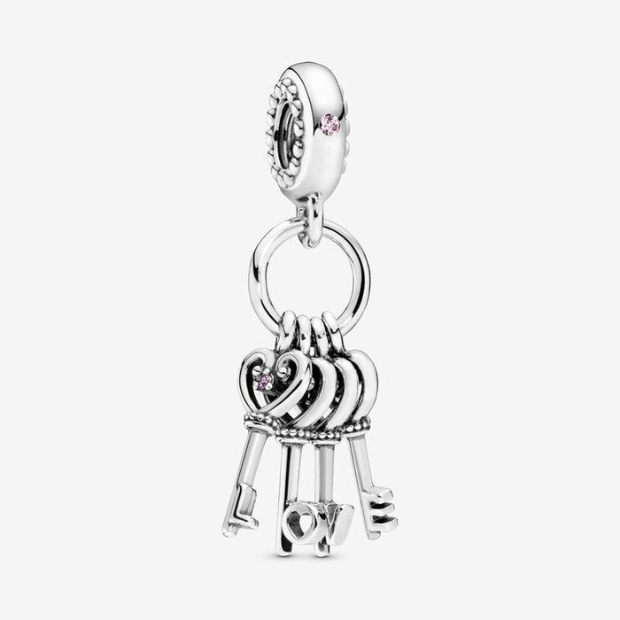 Love Keys Pendant Charm