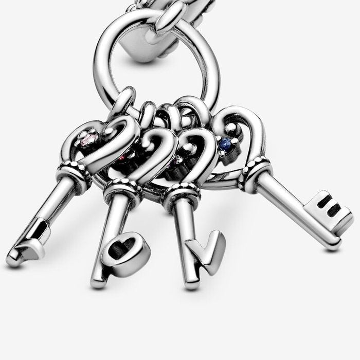 Love Keys Pendant Charm