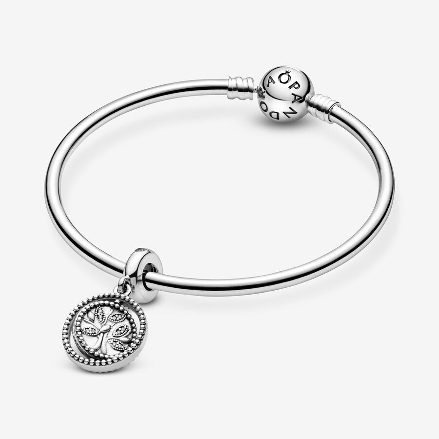 Charm Pendente Albero della Famiglia Girevole