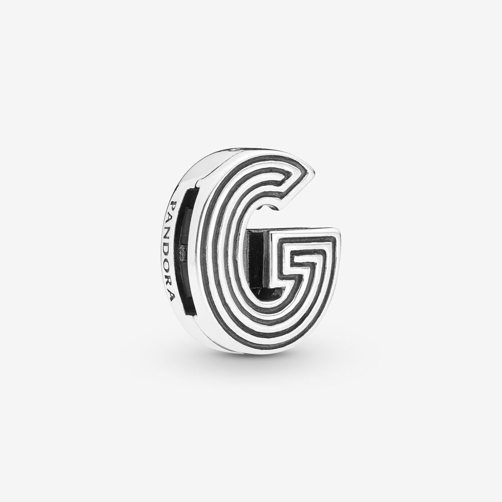 Charm reflexion lettera G