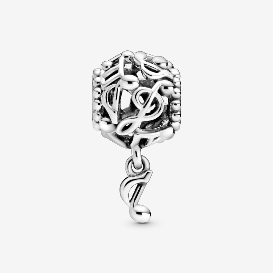 Charm Openwork Musical Notes