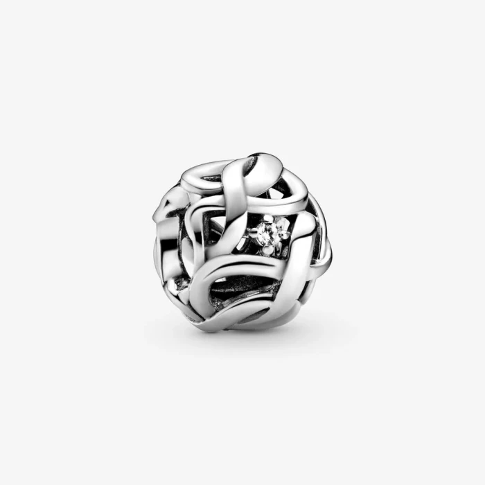Charm Infinito openwork intrecciato - gioielleriaperdichizzi.it