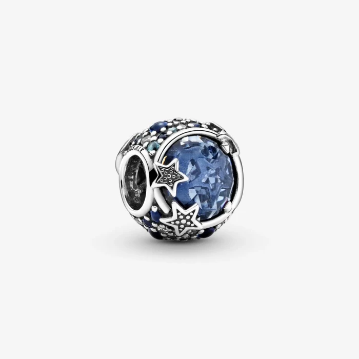 Charm Stelle scintillanti blu