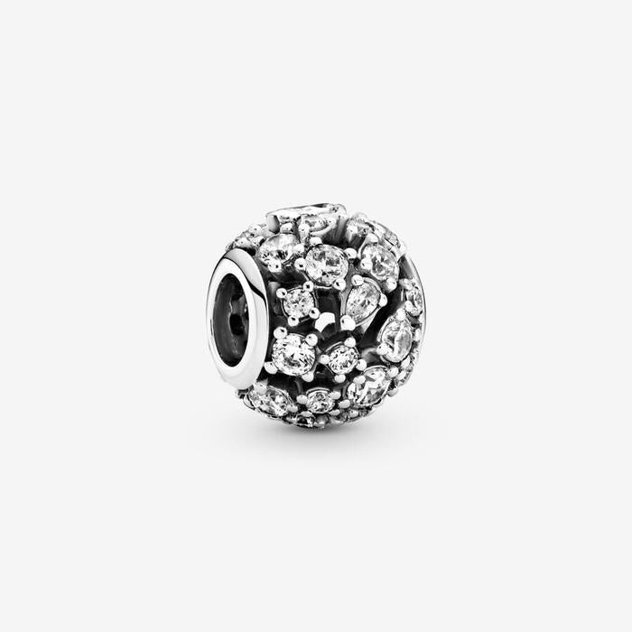 Charm Openwork Round Sparkling