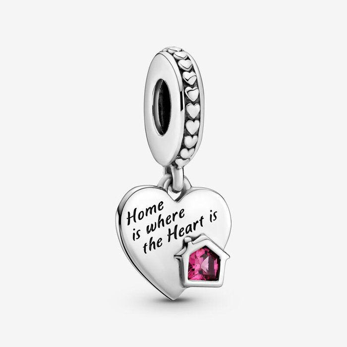 Charm pendente a cuore Love My Home