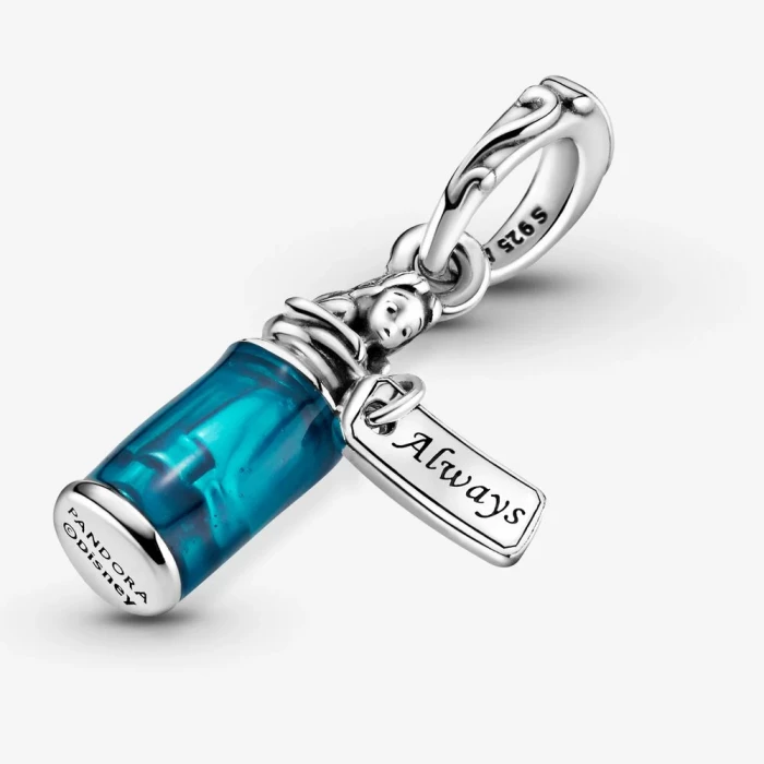 Alice nel paese delle meraviglie Disney, charm pendente Bevimi