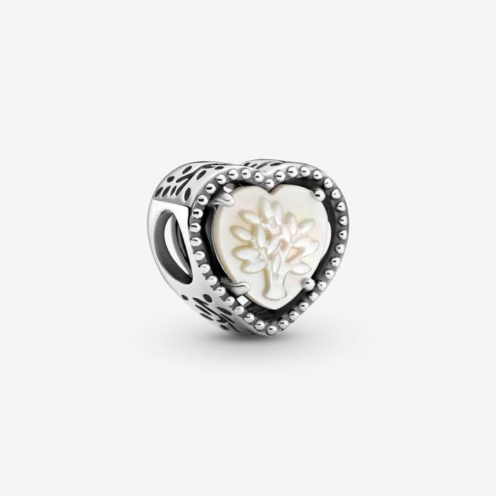 Charm openwork Cuore e Albero della Famiglia