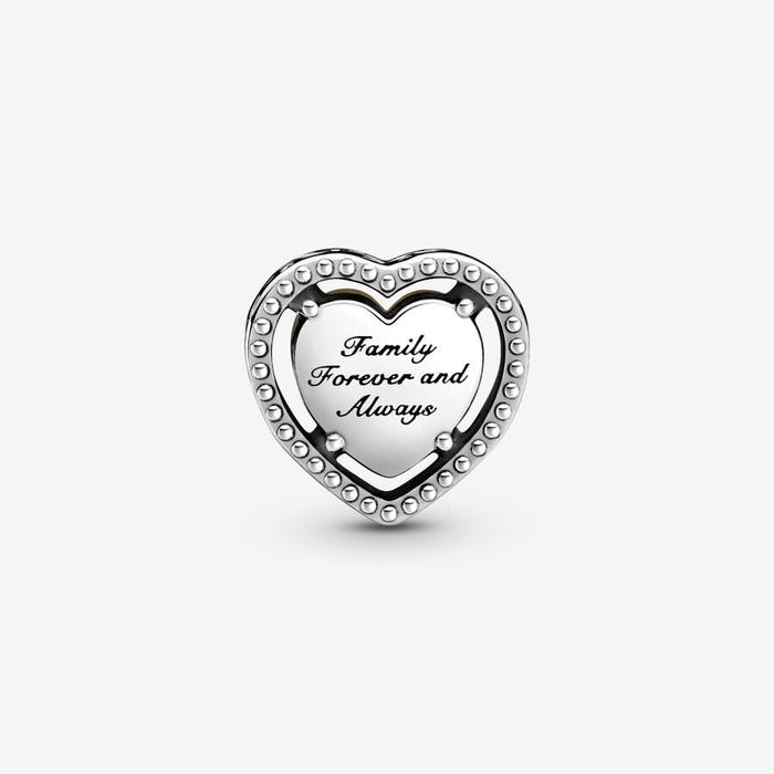 Charm openwork Cuore e Albero della Famiglia