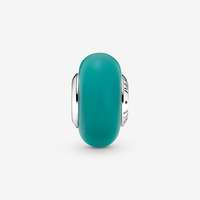 Charm Vetro di Murano Verde Opaco