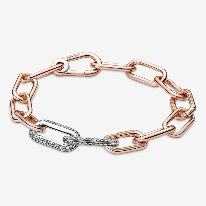 Charm Doppio Link Pietre Luminose Pandora ME
