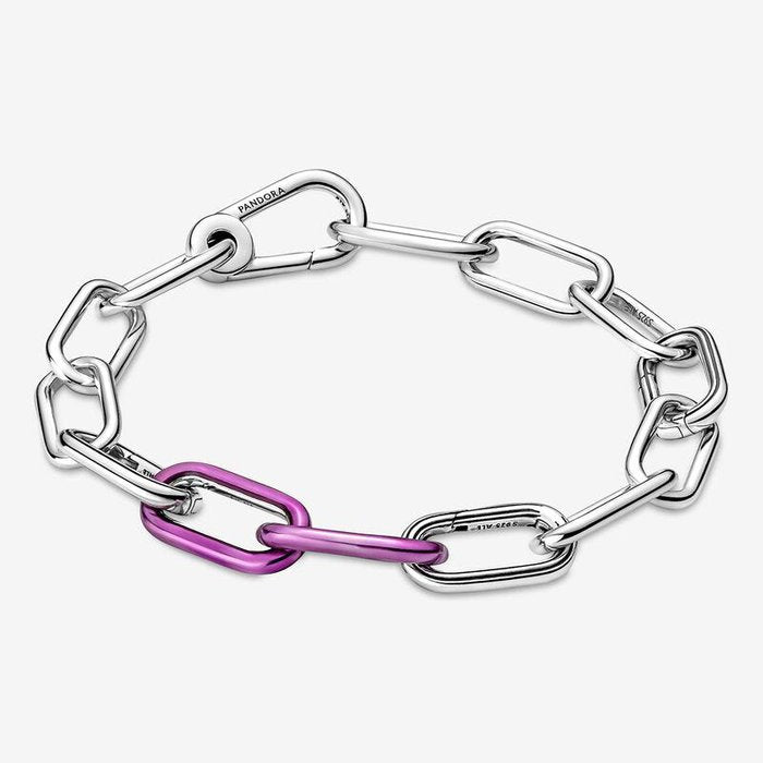 Charm Doppio Link Viola Pandora ME