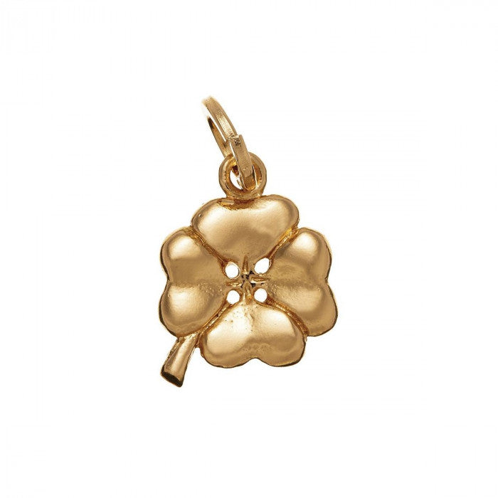CHARM QUADRIFOGLIO MEDIO  DORATO