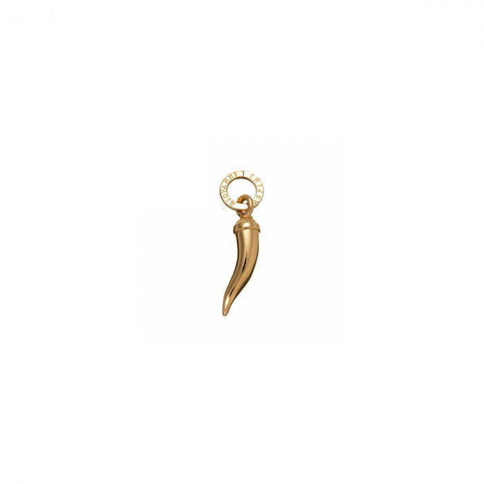 CHARM CORNO PICCOLO DORATO