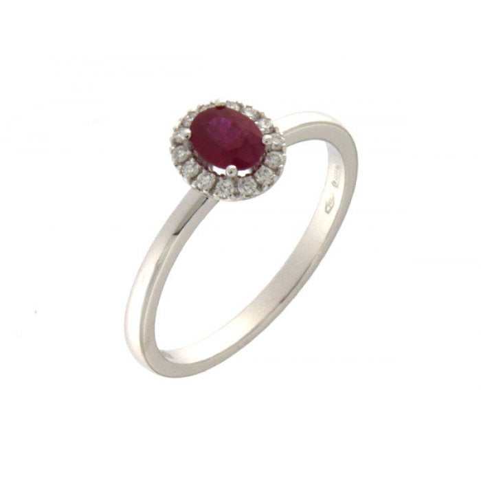 ANELLO RUBINO E BR