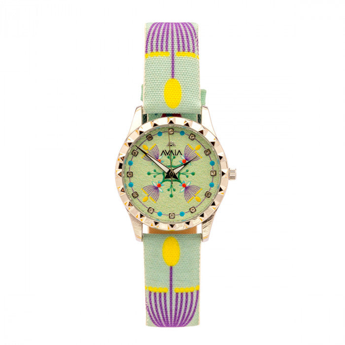 Horloge à fleurs de câpres