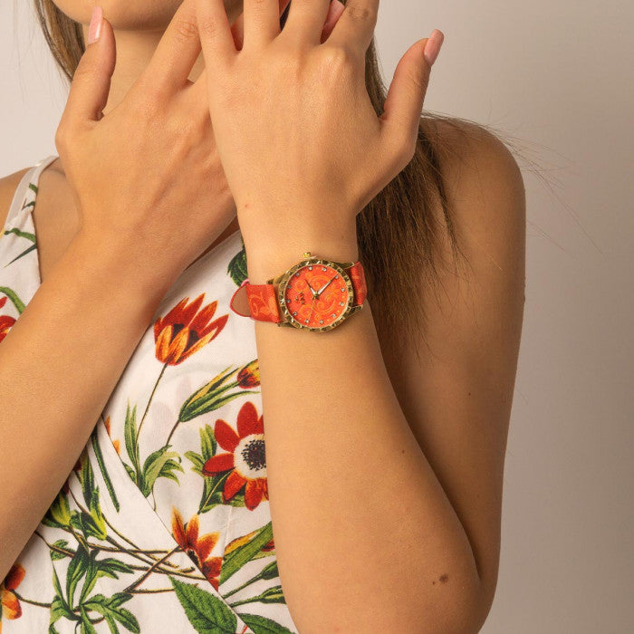 Horloge à broder
