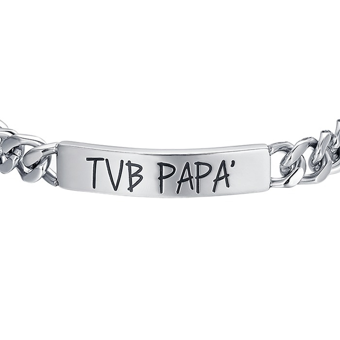 TVB PAPA' MEN'S STEEL BRACELET