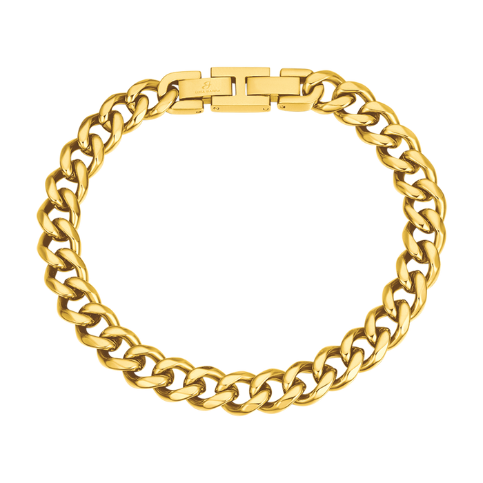 MEN'S BRACELET IN STEEL CHAIN ​​MESH SILVER