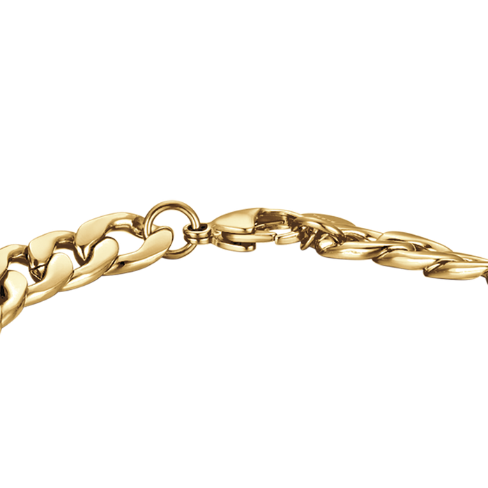 BRACCIALE UOMO IN ACCIAIO MAGLIA ACCIAIO