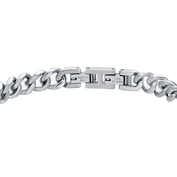 BRACCIALE UOMO IN ACCIAIO PAPA' SEI IL MIGLIORE DEL MONDO