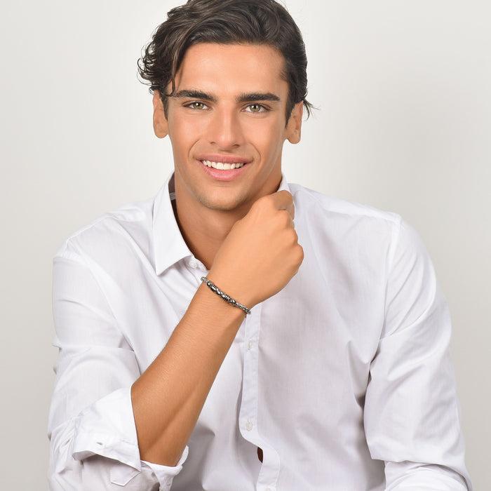 BRACCIALE UOMO IN ACCIAIO