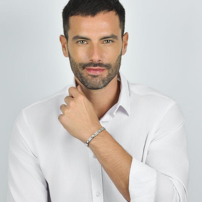 BRACELET EN ACIER POUR HOMME