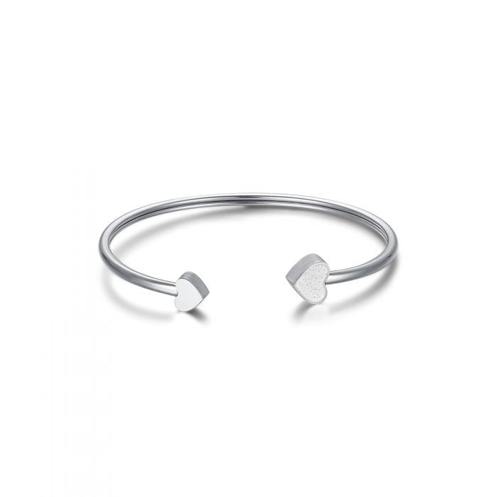 Bracciale Cuori Con Glitter