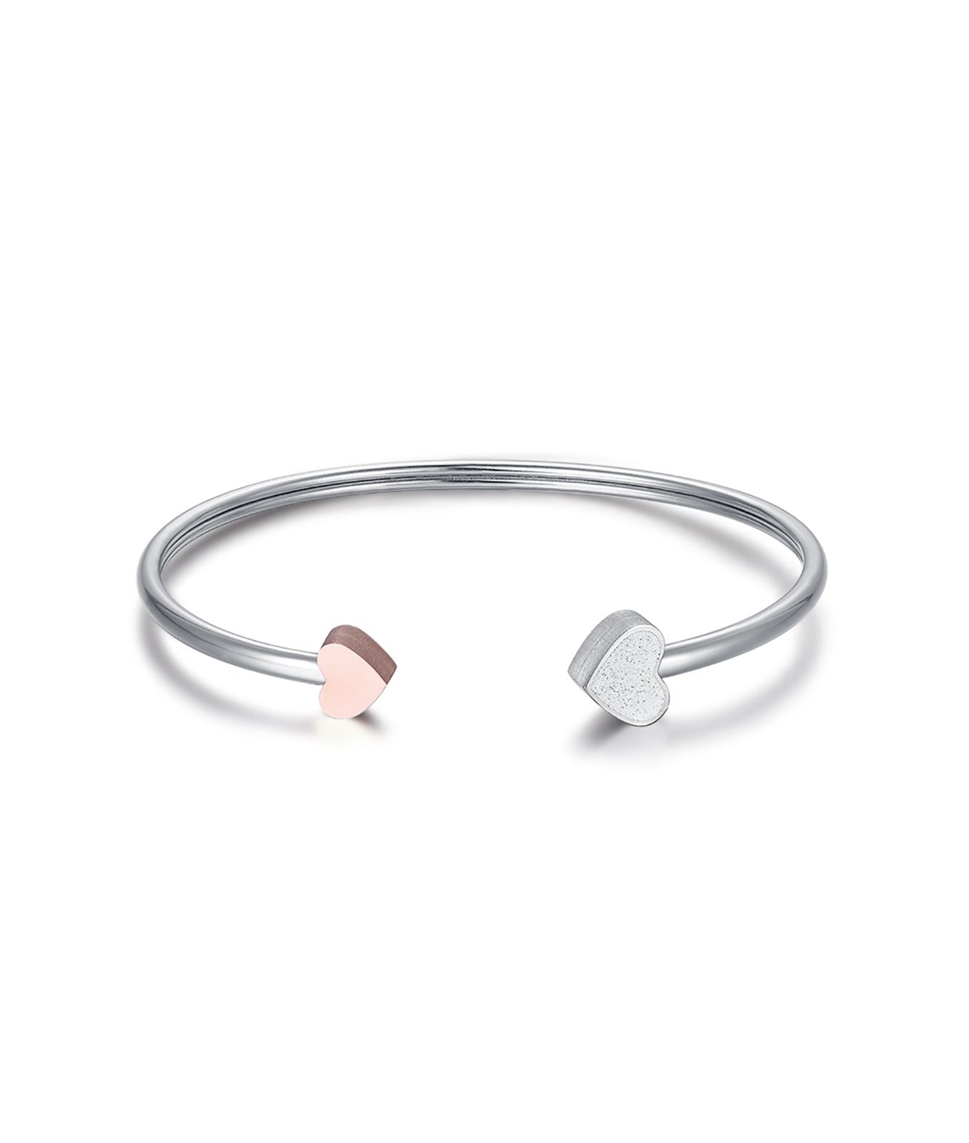 Bracciale cuori con glitter - gioielleriaperdichizzi.it