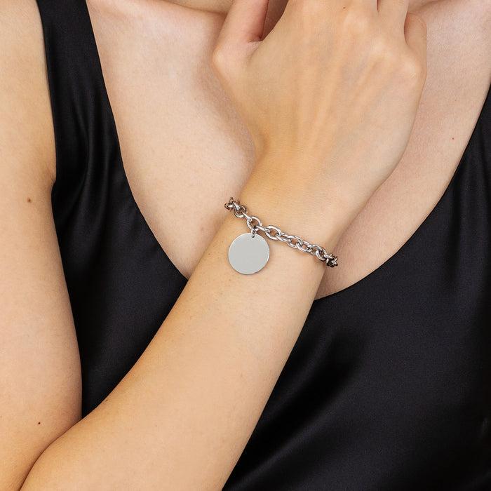 BRACELET FEMME PERSONNALISÉ EN ACIER