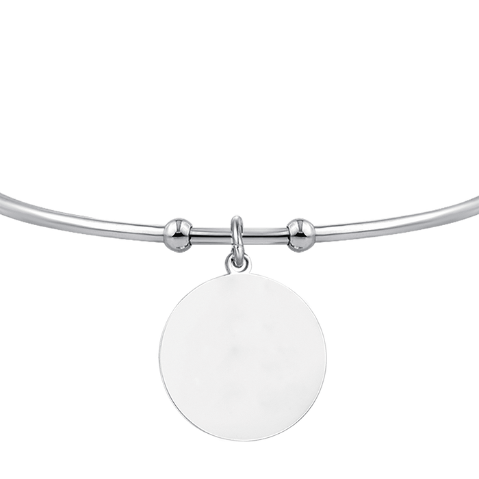 BRACCIALE DONNA PERSONALIZZATO IN ACCIAIO CERCHIO