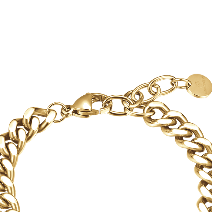 BRACCIALE DONNA IN ACCIAIO CON ELEMENTO E CRISTALLI