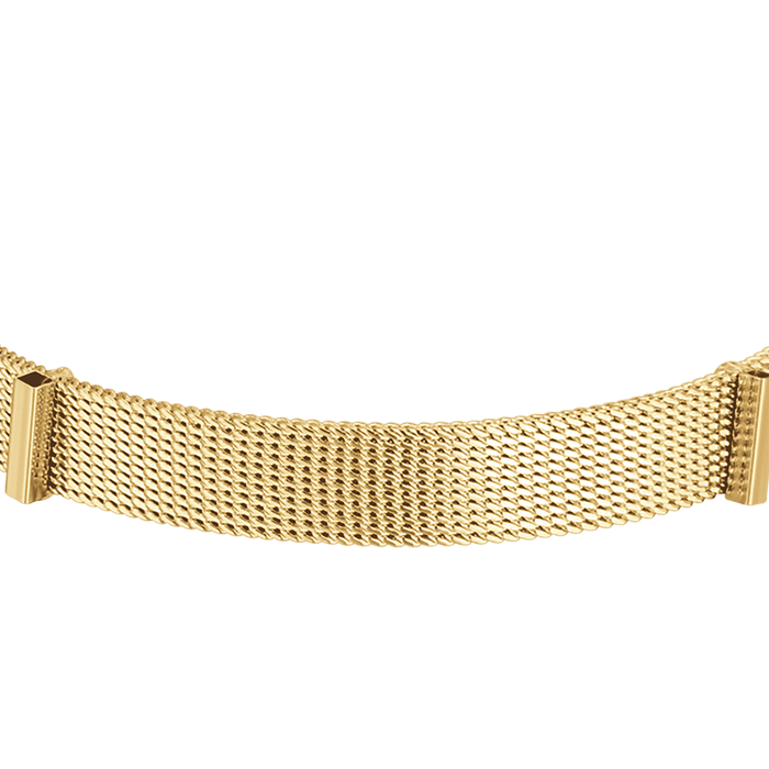 CUSTOMIZED WOMEN'S BRACELET IN STEEL MILAN MESH