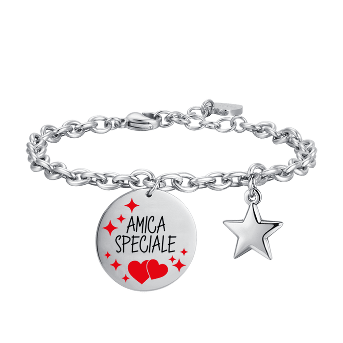 WOMEN'S BRACELET IN STEEL SPECIAL FRIEND