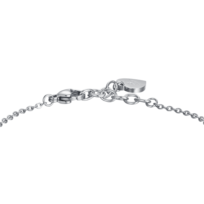 BRACCIALE DONNA IN ACCIAIO CON CIONDOLI FARFALLE