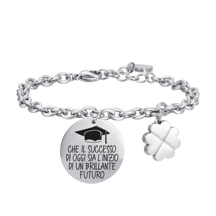 WOMEN'S STEEL BRACELET LET TODAY'S SUCCESS BE THE BEGINNING OF A BRILLIANT YEAR
